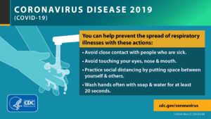 Tips to prevent the spread of coronavirus