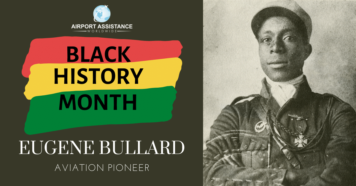 Eugene Bullard, the first African-American military pilot, in Legionnaire Uniform.