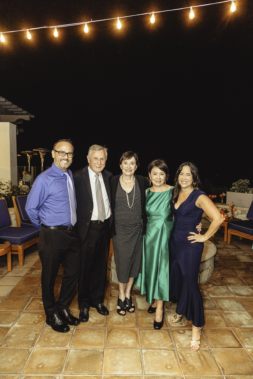 Airport Assistance Worldwide founders Junko and Ray with the next generation of company leadership