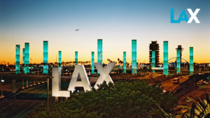LAX Sign outside airport