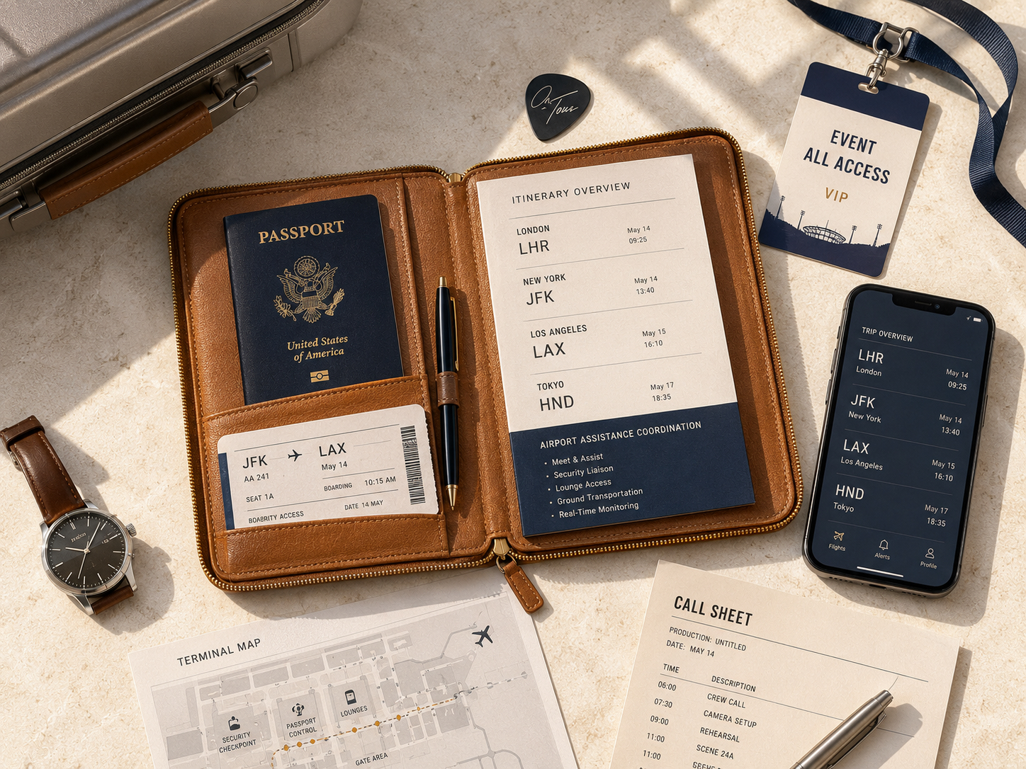 Celebrity Airport Assistance for VIP Travelers | AAW